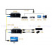 OHZ-HDMI-FB+2HARU 2路HDMI獨立音訊+環出+USB光電轉換器 2路HDMI高畫質光端機hdmi光纖延長器HDMI音視訊光端機收發器1080P